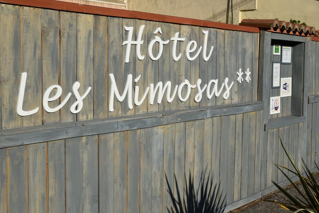 Hotel Les Mimosas Argelès-sur-Mer Exterior foto