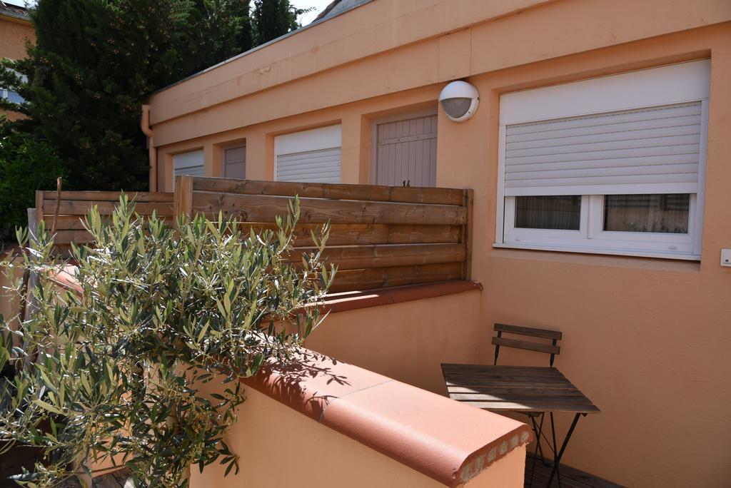 Hotel Les Mimosas Argelès-sur-Mer Exterior foto
