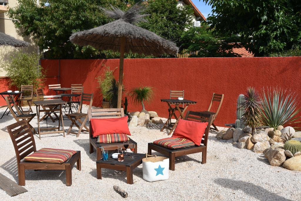 Hotel Les Mimosas Argelès-sur-Mer Exterior foto